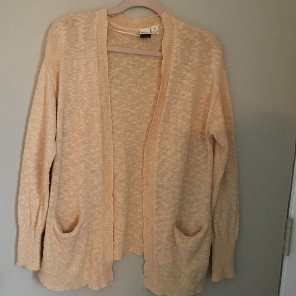 Roxy Beige Cotton Blend Knitted Cardigan - Picture 1 of 11